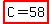 highlight%28C=58%29