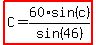 highlight%28C=60%2Asin%28c%29%2Fsin%2846%29%29