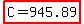 highlight%28C=945.89%29