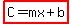 highlight%28C=mx%2Bb%29