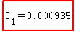 highlight%28C%5B1%5D=0.000935%29