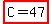 highlight%28C+=+47%29