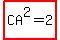 highlight%28CA%5E2=2%29