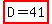 highlight%28D=41%29