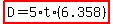 highlight%28D=5%2At%2A%286.358%29%29