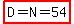 highlight%28D=N=54%29