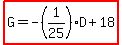 highlight%28G=-%281%2F25%29D%2B18%29