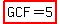 highlight%28GCF=5%29
