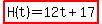 highlight%28H%28t%29=12t%2B17%29