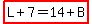 highlight%28L%2B7=14%2BB%29