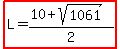 highlight%28L=%2810%2Bsqrt%281061%29%29%2F2%29