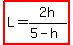 highlight%28L=2h%2F%285-h%29%29