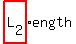 highlight%28L%5B2%5D%29ength