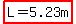 highlight%28L+=+5.23m%29