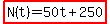 highlight%28N%28t%29=50t%2B250%29