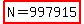 highlight%28N=997915%29