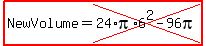 highlight%28NewVolume=cross%2824%2Api%2A6%5E2-96pi%29%29