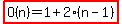 highlight%28O%28n%29=1%2B2%2A%28n-1%29%29