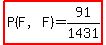 highlight%28P%28F%2CF%29=91%2F1431%29