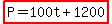 highlight%28P=100t%2B1200%29
