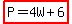 highlight%28P=4W%2B6%29