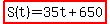 highlight%28S%28t%29=35t%2B650%29
