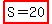 highlight%28S=20%29