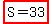 highlight%28S=33%29