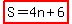 highlight%28S=4n%2B6%29