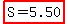 highlight%28S=5.50%29