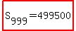 highlight%28S%5B999%5D+=+499500%29