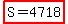 highlight%28S+=+4718%29