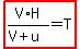 highlight%28V%2AH%2F%28V%2Bu%29=T%29