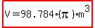 highlight%28V=98.784%28pi%29m%5E3%29