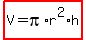highlight%28V=pi%2Ar%5E2%2Ah%29