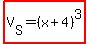 highlight%28V%5BS%5D+=+%28x%2B4%29%5E3%29