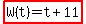 highlight%28W%28t%29=t%2B11%29