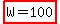 highlight%28W=100%29