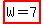 highlight%28W=7%29