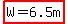 highlight%28W+=+6.5m%29+