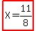 highlight%28X=11%2F8%29