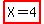 highlight%28X=4%29