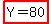 highlight%28Y=80%29