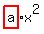 highlight%28a%29x%5E2