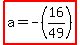 highlight%28a=-%2816%2F49%29%29