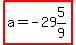 highlight%28a=-29%265%2F9%29