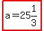 highlight%28a=25%261%2F3%29