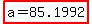 highlight%28a=85.1992%29