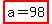 highlight%28a=98%29