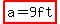 highlight%28a=9ft%29